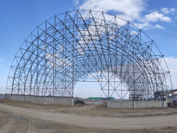 石嘴山体育场网架结构